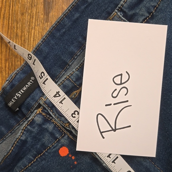 ashley stewart paint splatter jeans - Picture 5 of 6